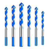 Jogo Kit Brocas Para Azulejo E Cerâmica 6 Peças