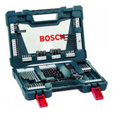 Jogo Kit De Ferramentas Brocas Titânio V line Bosch 83 Pecas