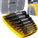 Jogo Kit Extrator Saca Parafusos Macho Vonder 3mm 18mm 50mm