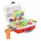 Jogo Kit Ferramentas Brinquedo Infantil Monta Desmonta
