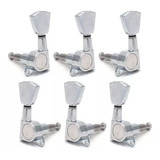 Jogo Kit Tarraxa Blindada Guitarra Les Paul 3r3l 3 3 Cromado
