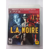 Jogo L.a. Noire Playstation 3 Mídia Física 