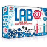 Jogo Lab 80 Kit De Experiências Laboratório Estrela