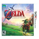Jogo Legend Of Zelda Ocarina Of Time 3d Fisico Novo Original