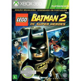 Jogo Lego Batman 2 Dc Super Heroes Original Xbox 360