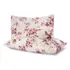 Jogo Lençol King 3 Peças Elástico Cama Box Algodão Cor Flor Rosa Desenho Do Tecido Estampas Flávia Tex