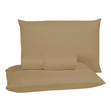 Jogo Lençol Super King 400 Fios 03 Peças Cama Box Aveludado