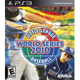 Jogo Little League Baseball World Series 2010 Ps3 Original