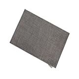 Jogo Lugar Americano Retangular Bege 45 L X 30 A Cm PVC Decoração Mesa Jantar Descanso Prato