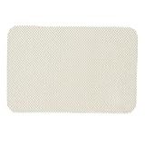 JOGO LUGAR AMERICANO RETANGULAR CREME 45 L X 30 A CM PVC DECORAÇÃO MESA JANTAR DESCANSO PRATO