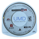 Jogo Madden Nfl 09 Psp Seminovo Somente Umd