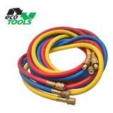 Jogo Mangueiras Manifold Ar Condicionado Gás R134a Com 2 5m