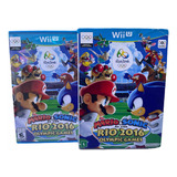 Jogo Mario E Sonic Rio 2016 Original Wii U + Luva Seminovo