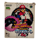 Jogo Mario Kart 64 Com Controle japonês N64 Big Box
