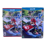 Jogo Mario Kart 8 Wii U Completo + Luva Seminovo