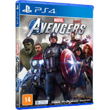 Jogo Marvel s Avengers Standard Edition Ps4 Mídia Física