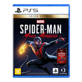 Jogo Marvel s Spider man Miles Morales Edição Ultimate Ps5