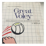 Jogo Master System Great Voley usado 