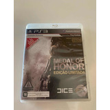 Jogo Medal Of Honor Ed Limitada Ps3 Mídia Fisica Original