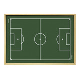 Jogo Mesa Campo De Futebol De Botão 90x60 Cm Madeira