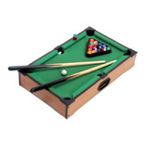 Jogo Mesa Mini Bilhar Sinuca Snooker 51 X 31 Completo Madeir