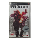 Jogo Metal Gear Acid Original Psp