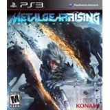 Jogo Metal Gear Rising Ps3 Português Mídia Física Original