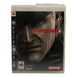 Jogo Metal Gear Solid 4 Guns Of The Patriots Original Ps3