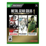 Jogo Metal Gear Solid Master Collection Vol 1 Xbox Series X