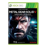 Jogo Metal Gear Solid V Ground Zeroes Xbox 360 (seminovo)