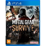 Jogo Metal Gear Survive Ps4 Sem