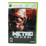 Jogo Metro 2033 Xbox 360 Original Mídia Física Fps De Ação