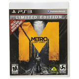 Jogo Metro Last Light Limited Edition Ps3 Midia Fisica