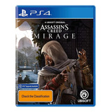Jogo Midia Fisica Assassins Creed Mirage Playstation 4