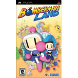 Jogo Mídia Física Bomberman Land Original Para Psp
