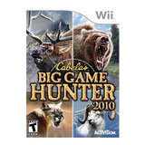Jogo Mídia Física Cabela s Big Game Hunter 2010 Nintendo Wii