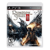 Jogo Mídia Física Dungeon Siege Iii Lacrado - Ps3