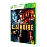 Jogo Midia Fisica La L a Noire Da Rockstar Para Xbox 360