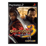 Jogo Mídia Física Onimusha 3 Demon Siege Original Ps2