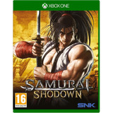 Jogo Midia Fisica Samurai Shodown Original Para Xbox One