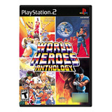 Jogo Mídia Física World Heroes Anthology Ps2 Lacrado