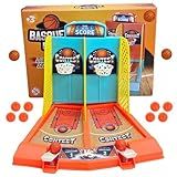 Jogo Mini Basquete DUPLO Com Lançador DE BOLINHAS QUADRA BASKETBALL Diversão Brinquedo Infantil TABULEIRO MESA JOGAR PONTARIA INTERATIVO DESPERTE A IMAGINAÇÃO 18CM