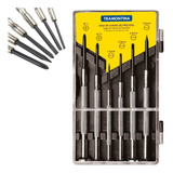 Jogo Mini Chave De Fenda Phillips Precisão 6 Pc Tramontina
