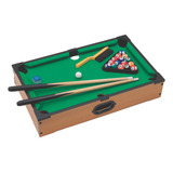 Jogo Mini Mesa De Sinuca Snooker 51cm De Madeira Zippy Toys
