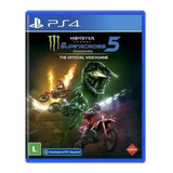 Jogo Monster Energy Supercross 5 The Oficial Videogame Ps4