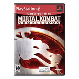 Jogo Mortal Kombat Armageddon Ps2 Original Físico Lacrado