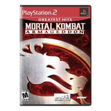 Jogo Mortal Kombat Armageddon Ps2 Original
