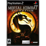 Jogo Mortal Kombat Deception Ps2 Original Novo