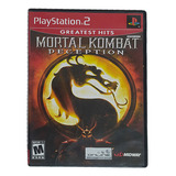 Jogo Mortal Kombat Deception Ps2