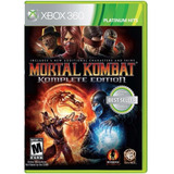 Jogo Mortal Kombat Komplete Edition Xbox 360 Usado